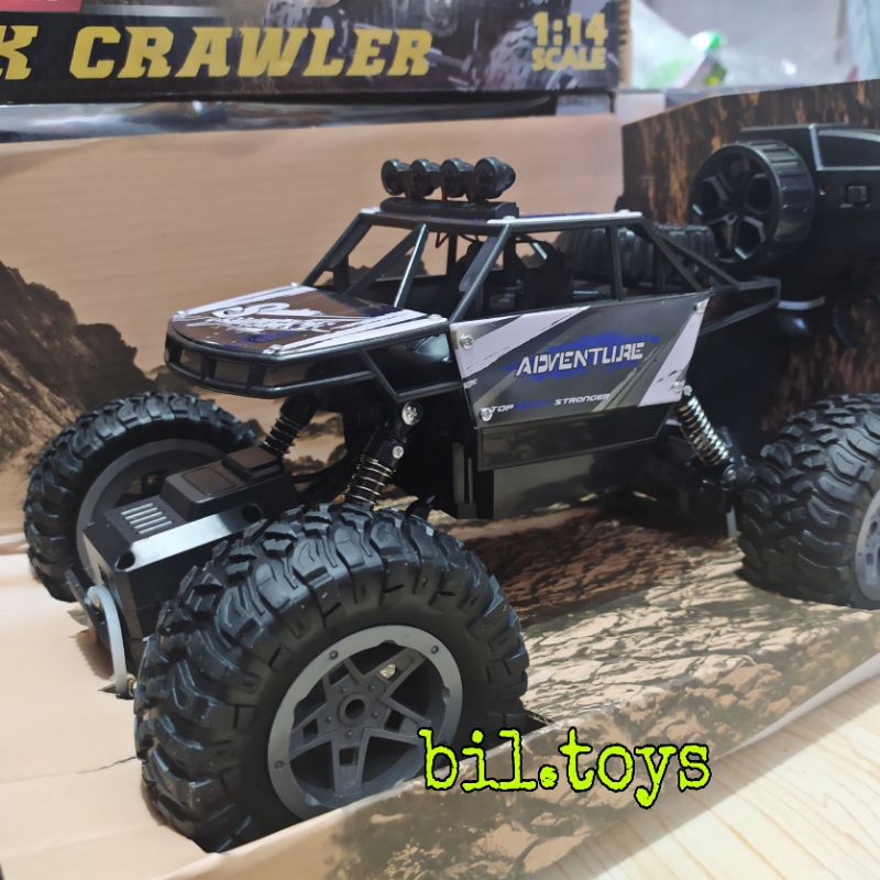 RC ROCK CRAWLER BESAR SKALA 1/14 MAINAN ANAK REMOTE CONTROL