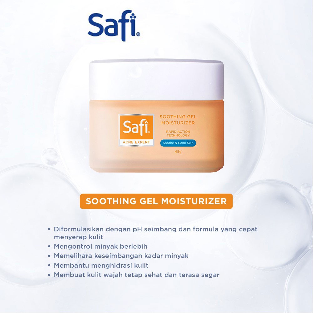 SAFI Acne Expert Soothing Gel Moisturizer