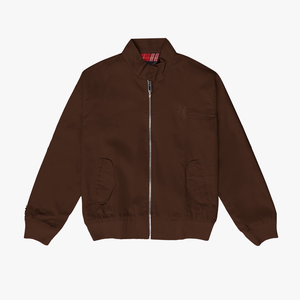 TRIUM BROWN (HARRINGTON JACKET)