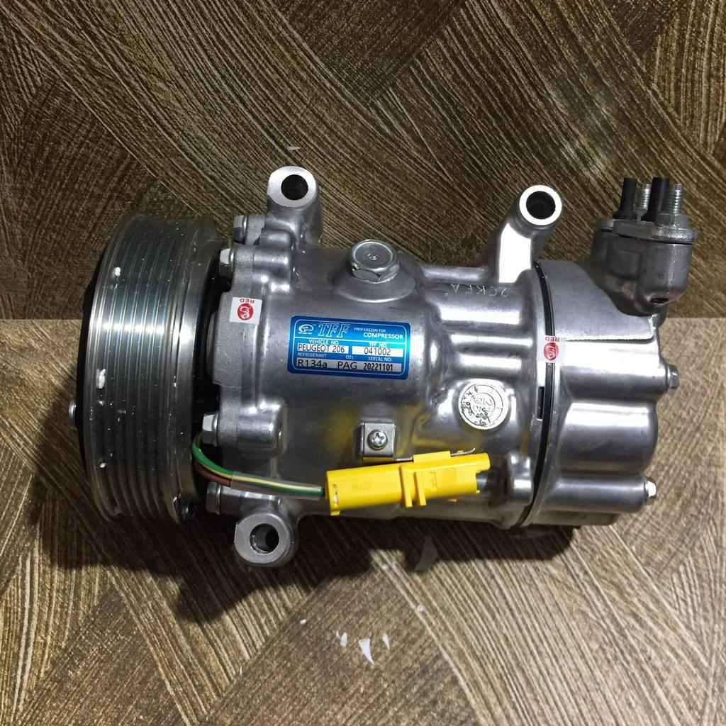 COMPRESSOR KOMPRESOR AC Mobil Peugeot PUG 206 307 KAKI 3 KWALITAS TERBAIK