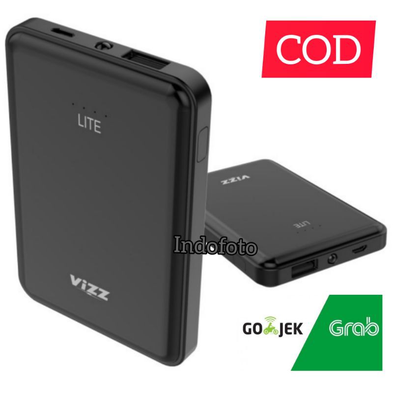 Vizz power bank 5000mah-powerbank murah 5000mah