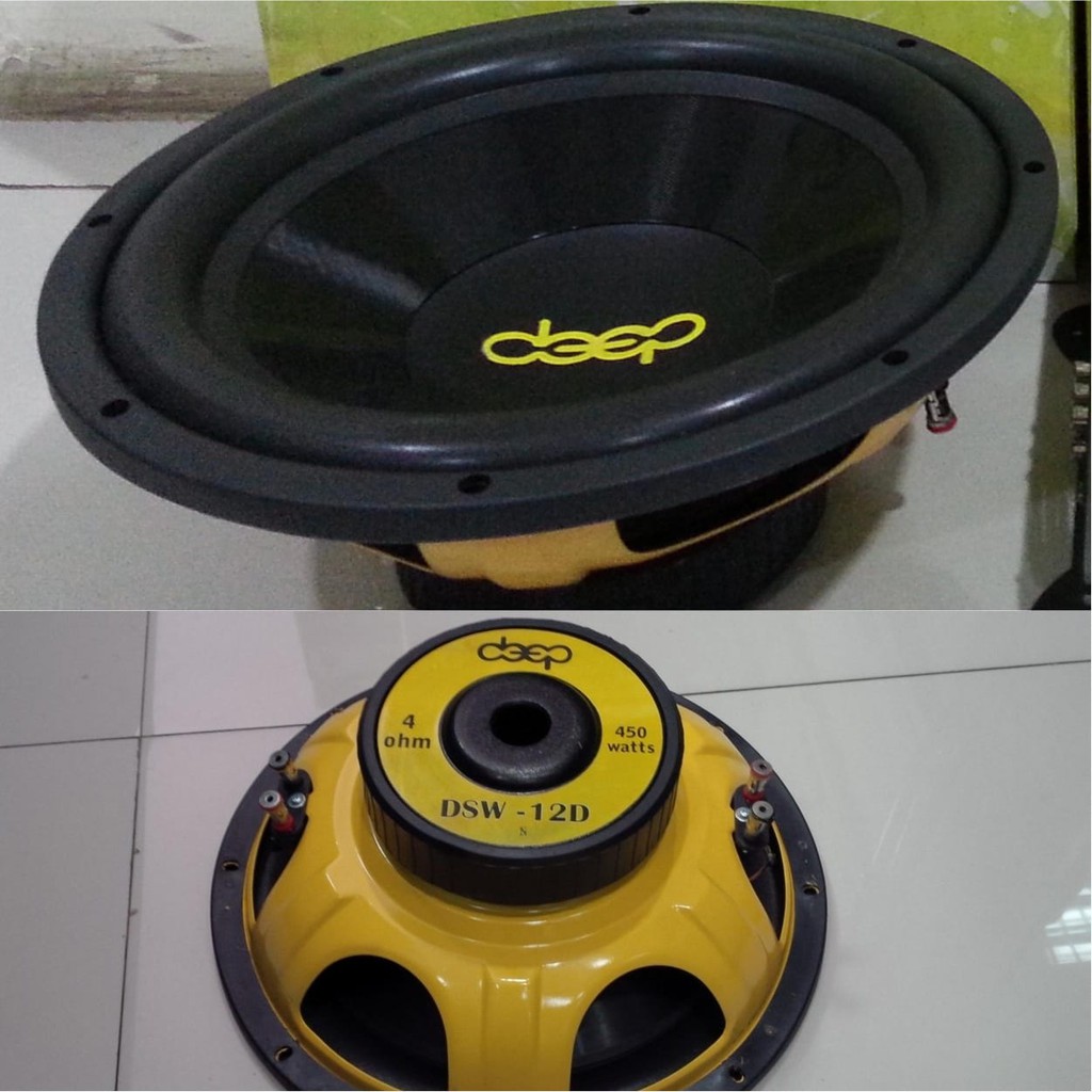 Subwoofer deep DSW-12D Original