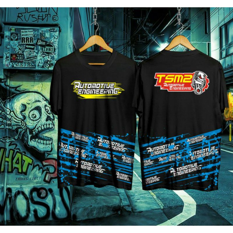 Kaos pria racing star Automotive