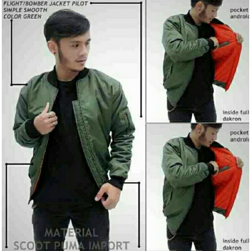 Flight Bomber Jacket Pilot