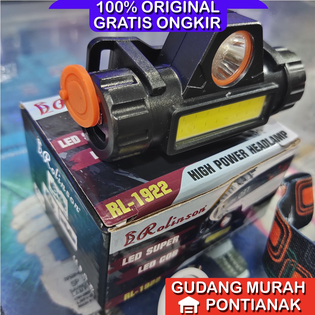 Senter kepala Rolinson Magnet RL-1922 seperti mitsuyama