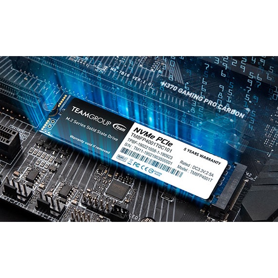 Team Group MP34 SSD 1TB M 2 NVME 2280 PCIe 3.0 x4 with NVMe 1.3