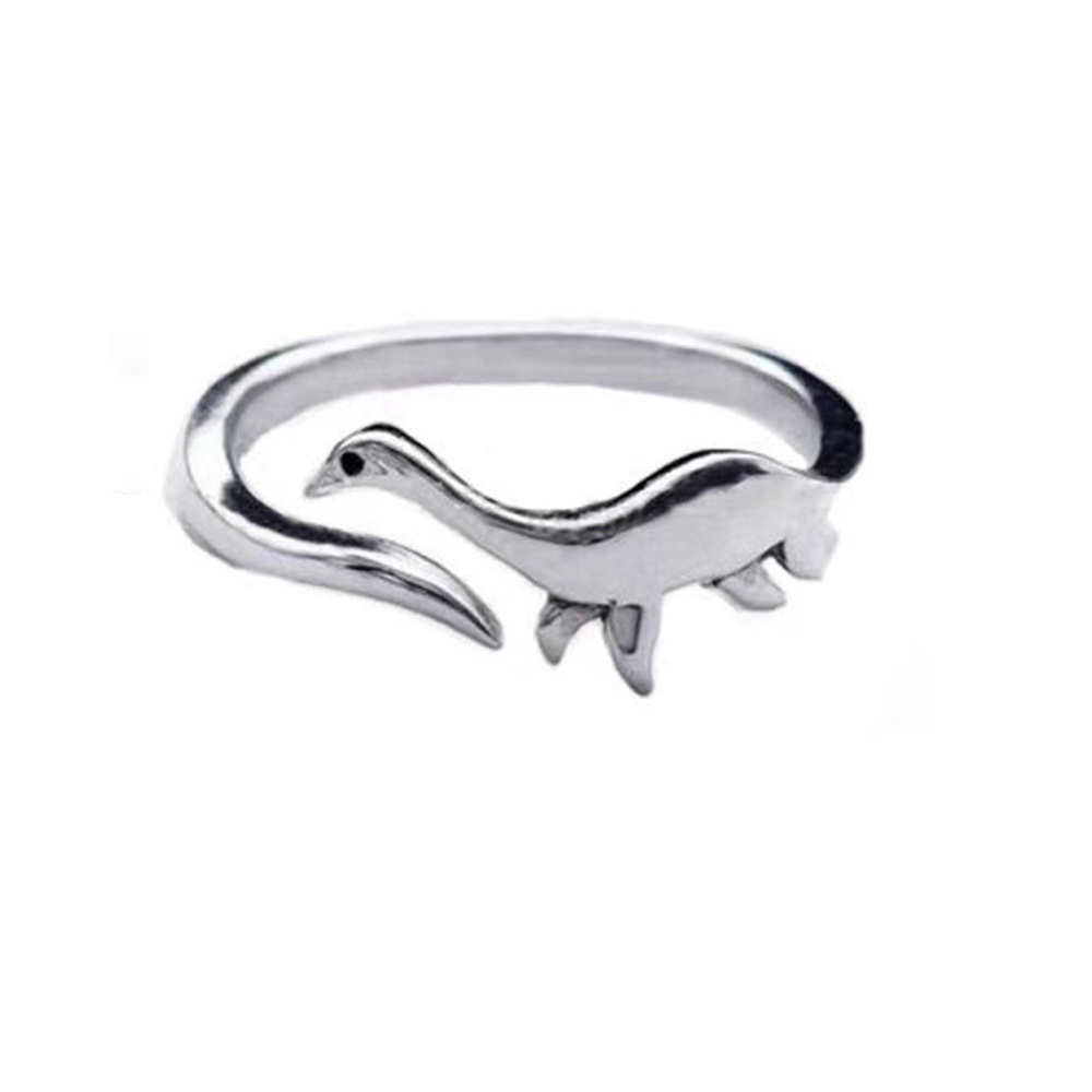 【COD Tangding】Cincin Model Dinosaurus Untuk Wanita