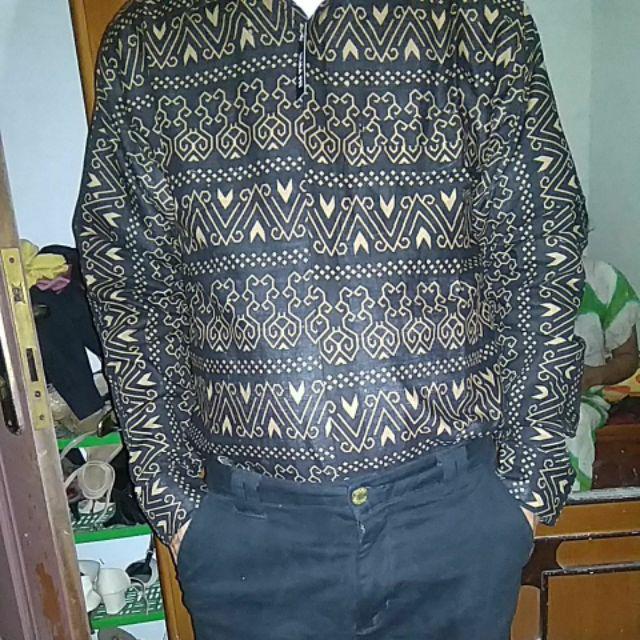 New Kemeja Batik Slimfit Lengan Panjang Exclusive Original Butik Size M L Xl Terbaru 2020 | Cod