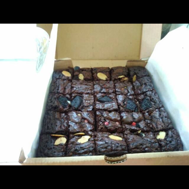 

Fudgy brownies