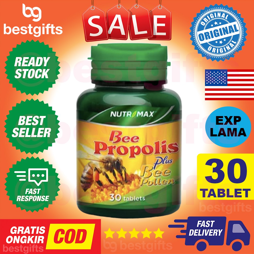 NUTRIMAX BEE PROPOLIS PLUS BEE POLLEN 30 TABLET