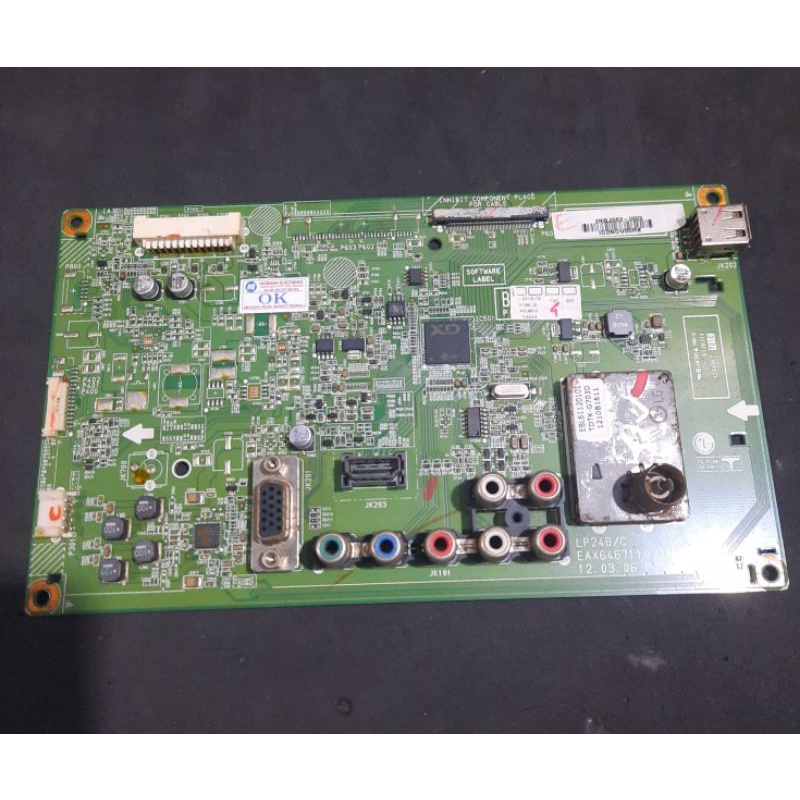 MB 42LS3110 Mainboard Mesin TV LG 42LS3110