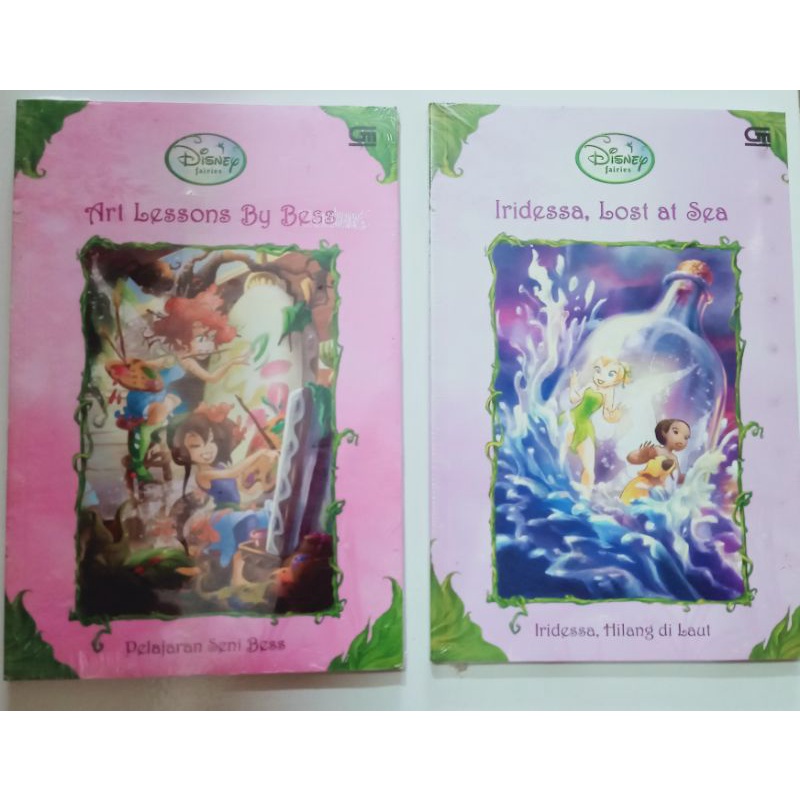 BUKU PELAJARAN SENI BESS DAN IRIDESSA, HILANG DI LAUT