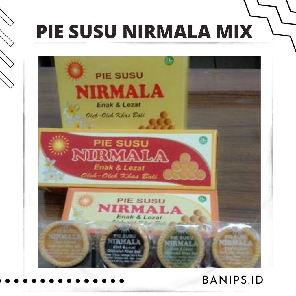 

Pie Susu Nirmala [Isi 50 Pcs] Asli Bali