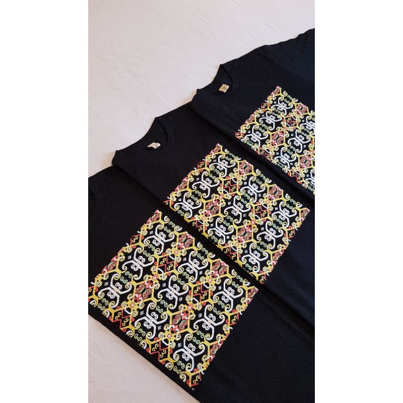kaos batik kalimantan