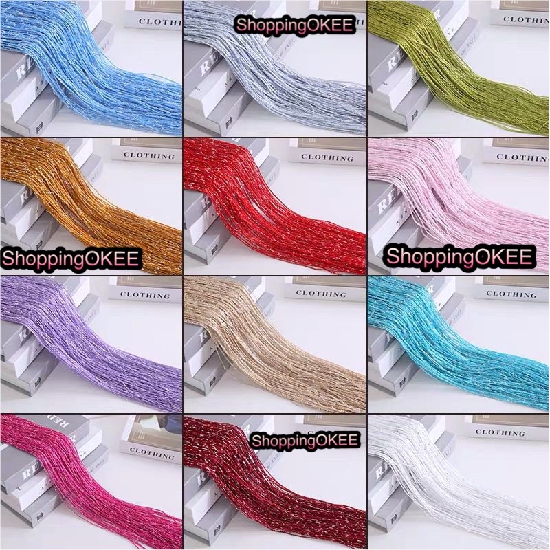 TIRAI BENANG GLITER /TIRAI DEKORASI/TIRAI BENANG/TIRAI PINTU/TIRAI UNIK/TIRAI DEKOR