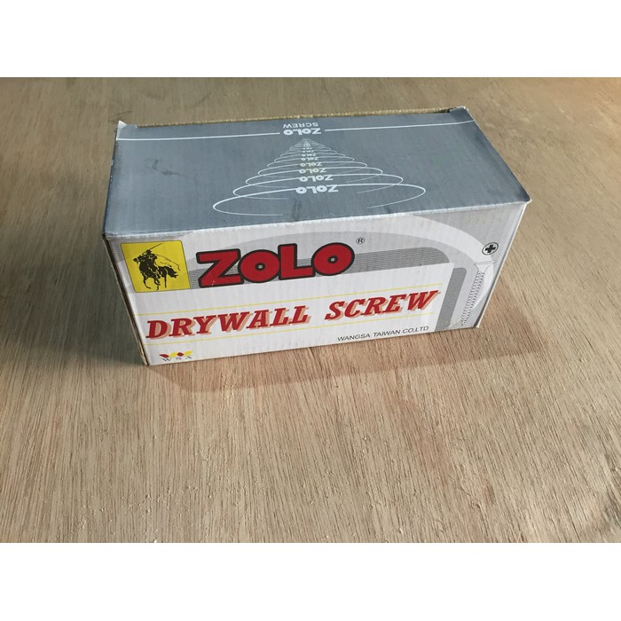 Cuci Gudang Sekrup gipsum / skrup gypsum 2 inch Zollo / baut palu made Taiwan