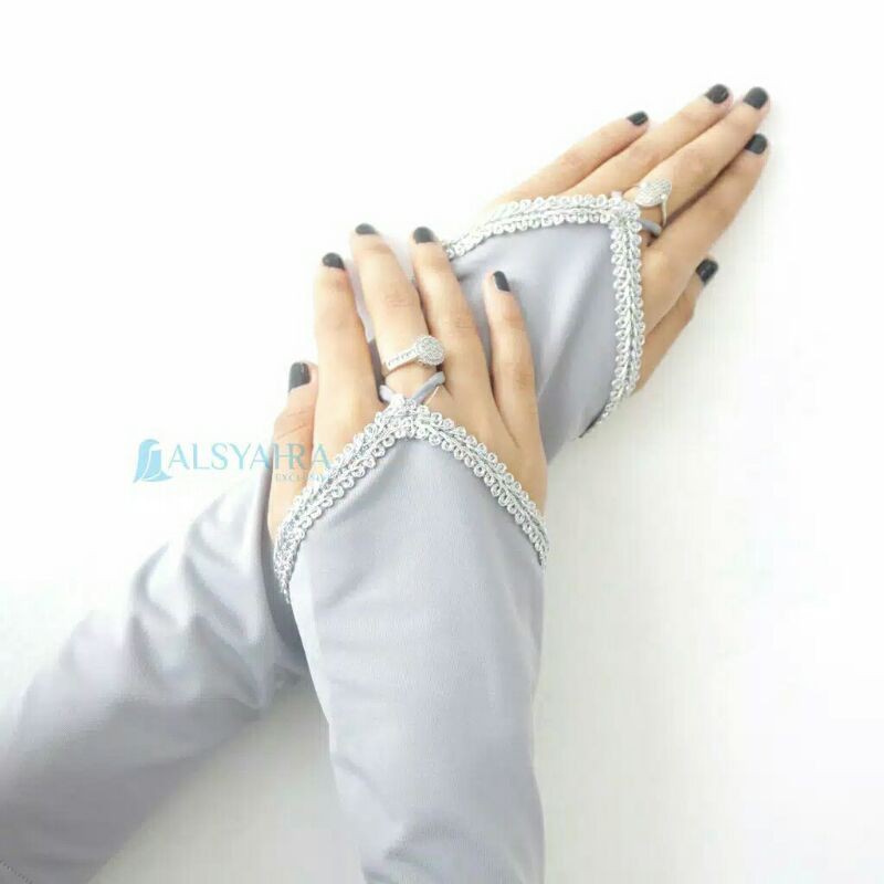 Manset Handsock Cincin Motif Zahrah  Alsyahra Exclusive