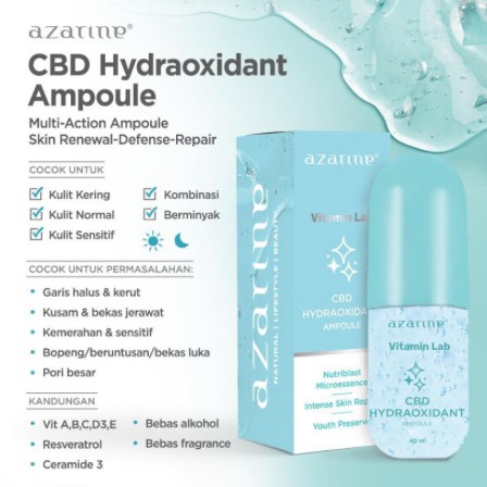 AZARINE Vitamin Lab | Essence Toner | Ampoule | Mask Cleanser | Lip Primer Serum