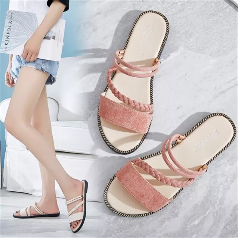 [LOKAL] DOMMO - D5041 SANDAL TALI KEPANG daffawahyu