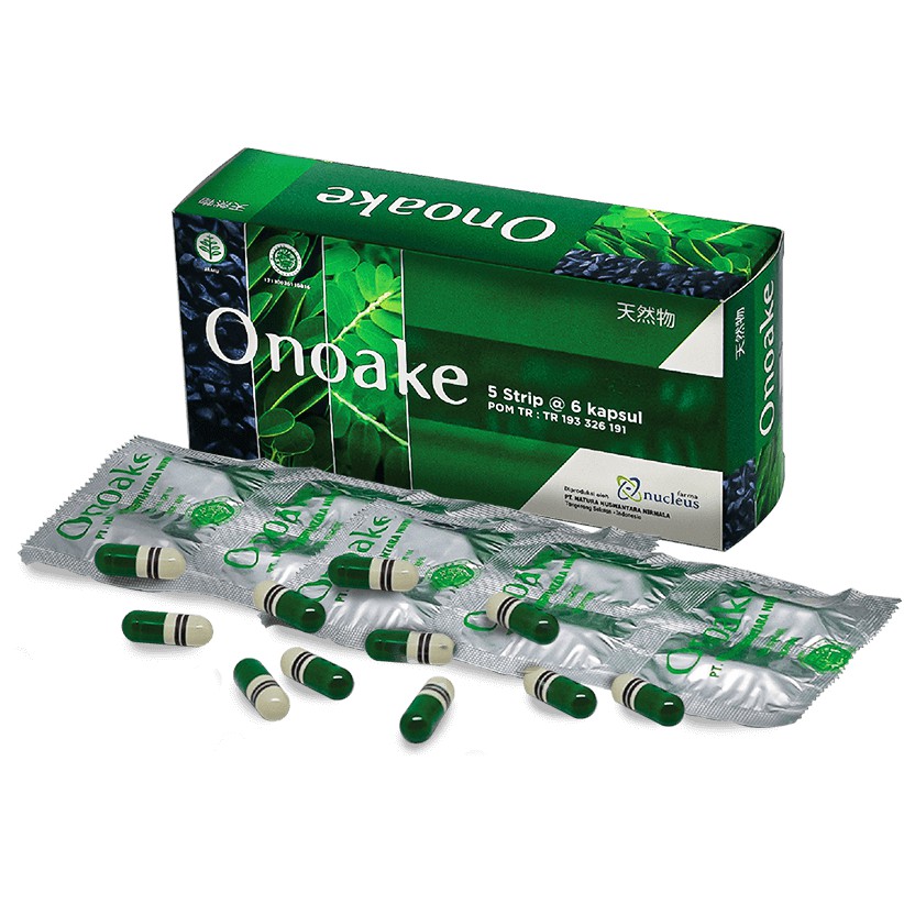 ONOAKE KAPSUL DAUN KELOR PREMIUM box 30 kapsul