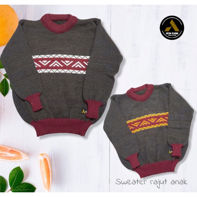 SWEATER RAJUT ANAK | BAJU HANGAT | MURAH | TEBAL