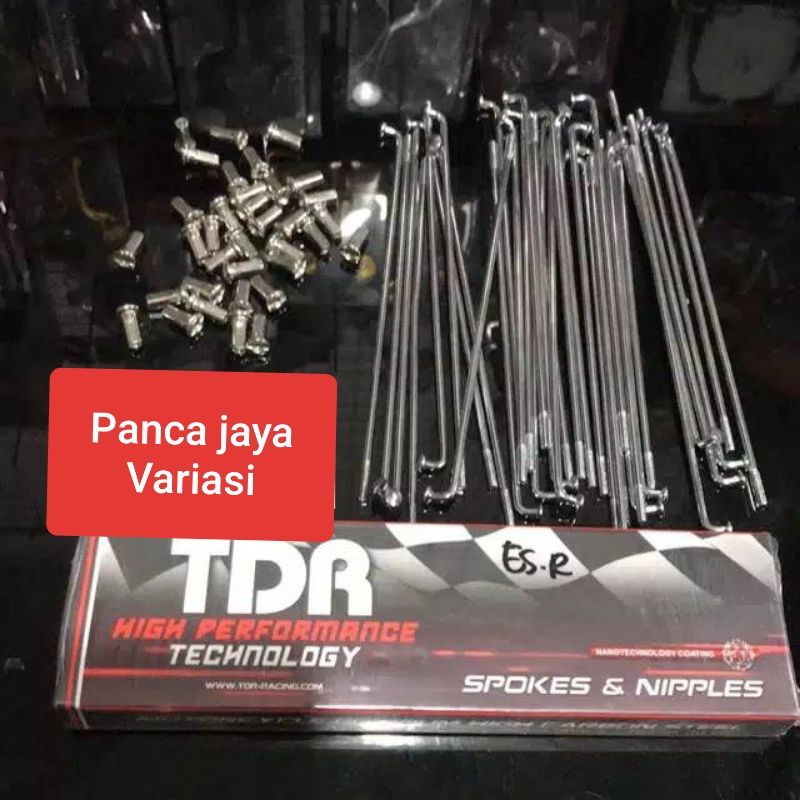 Jari Jari TDR Crome Orginal TDR Ukuran Lengkap Ring 14/17/18