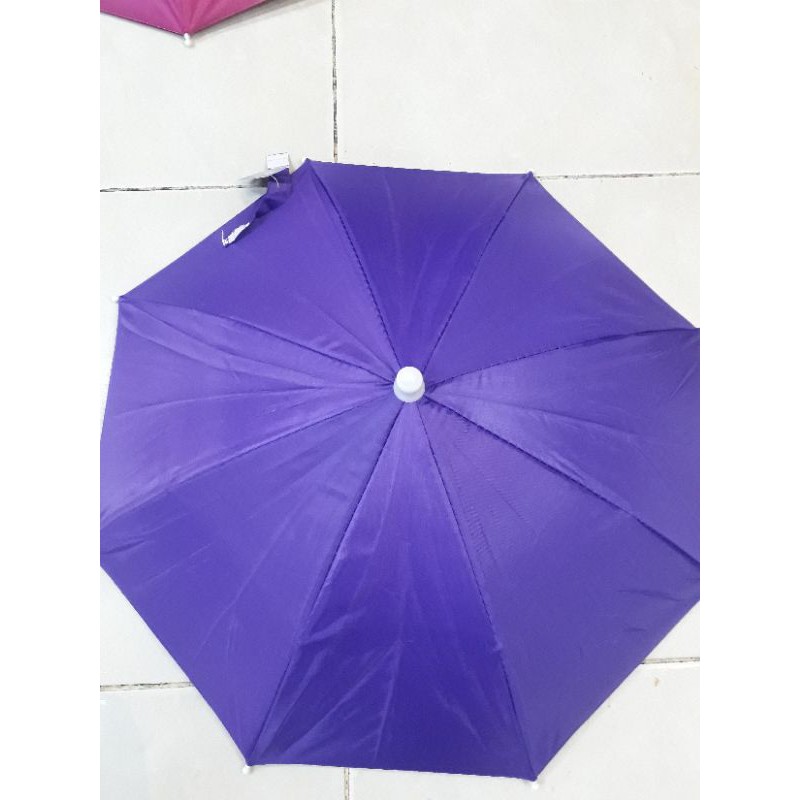 Payung Kepala/ Topi Payung Kepala 60cm Besar