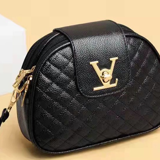 Tas Selempang wanita Tas Wanita terbaru Tas wanita Kekinian sling bag wanita shoulder bag wanita tas make up tas kulit wanita Tas mini selempang COD sling bag wanita tas mini tas make up tas import wanita