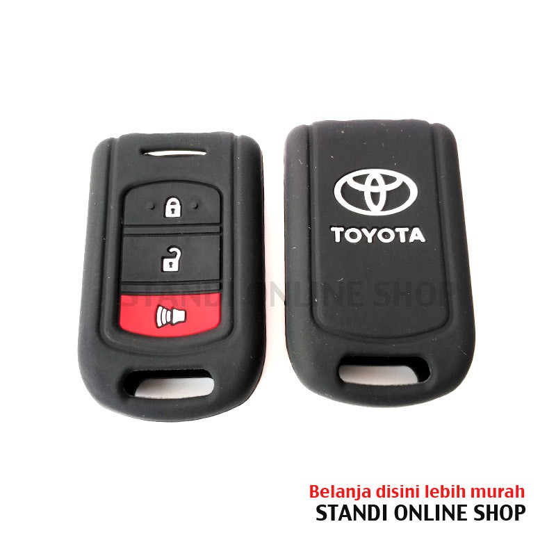 Kondom Kunci Silikon Remote Keyshirt Toyota New Rush