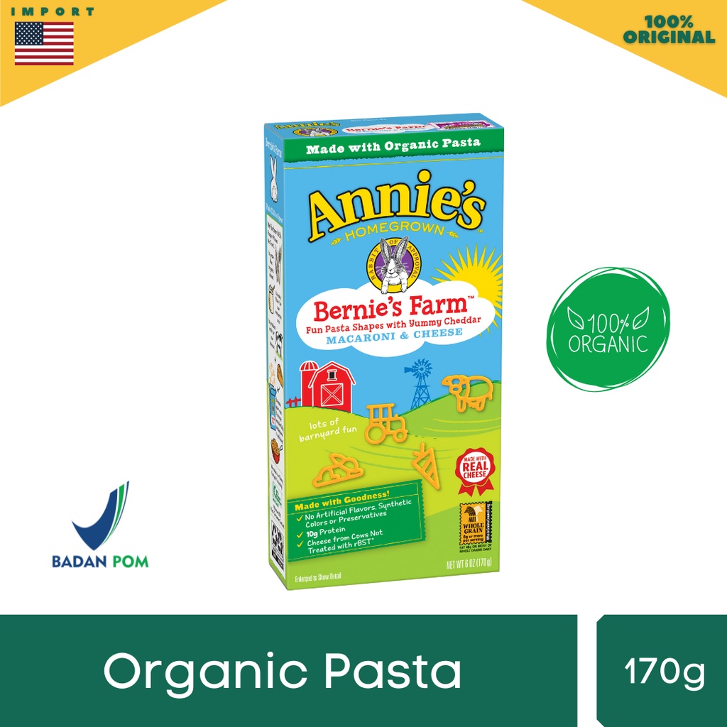 

Annie's Bernie’s Farm Macaroni & Cheese 170gr