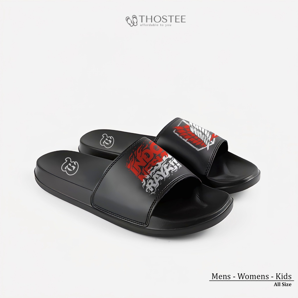 Sandal Slide Phylon Anime Indonesia X AOT Special Edition AioOfficial