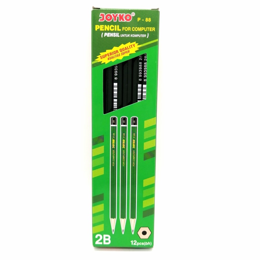 Jual Pensil Joyko P 88 2b 1pack Shopee Indonesia