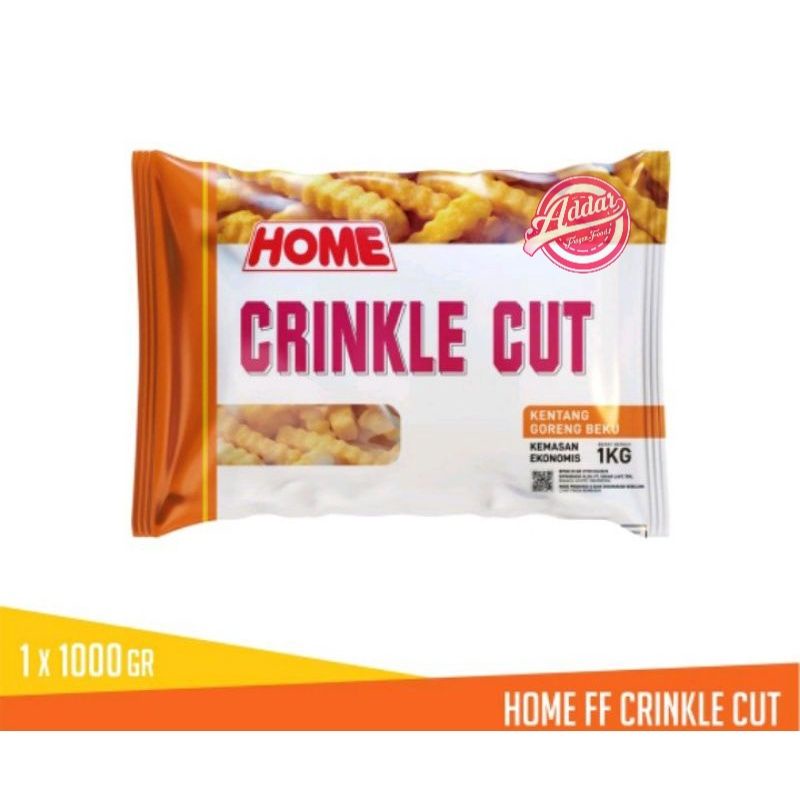 

Kentang Home Crinkle Cut 1kg