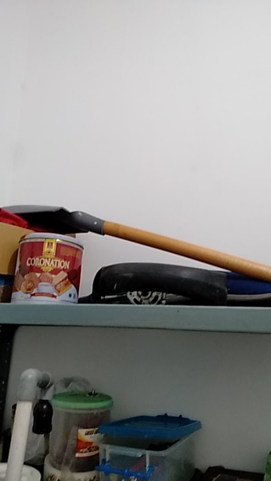 Cetok Tukang Bangunan - Sendok Semen Model Gagang Karet Besar