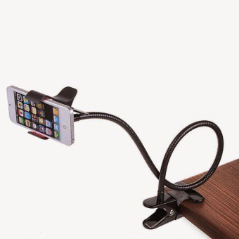 Lazypod Mount Bracket Penjepit Smartphone Phone Monopod Meja Youtube