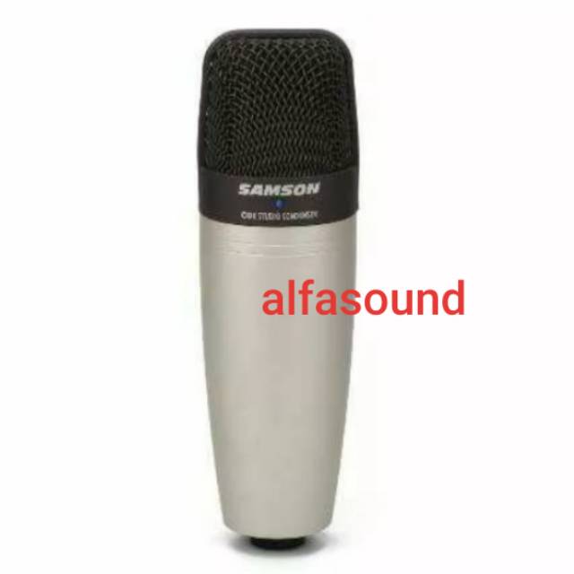SAMSON C01 STUDIO CONDENSOR MIC ORIGINAL MICROPHONE SAMSON C 01 REKAM