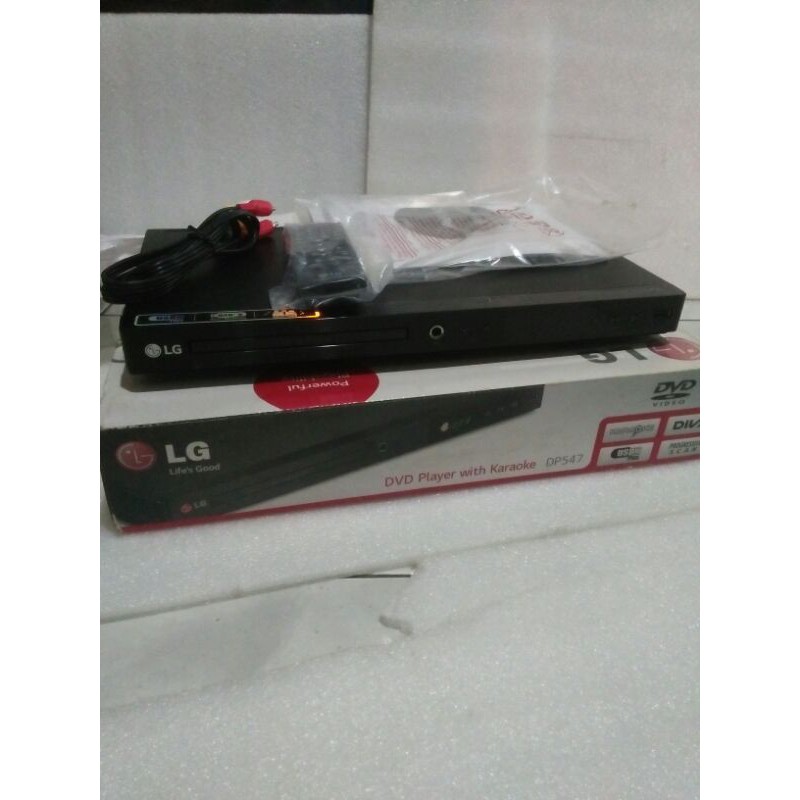Dvd player usb karaoke LG DP547