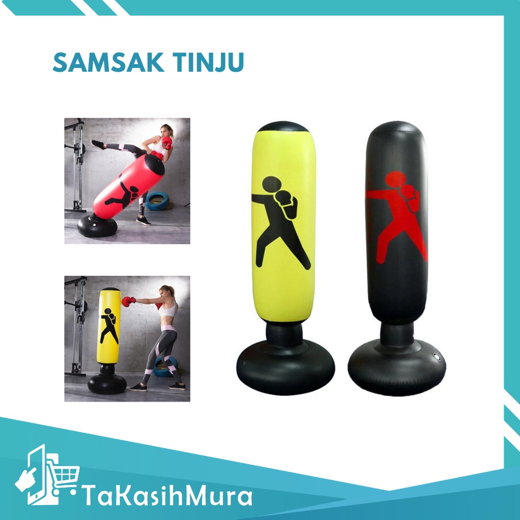 Samsak Tinju Boxing Samsak Portable Air / Boxing Air Bag untuk Pemula