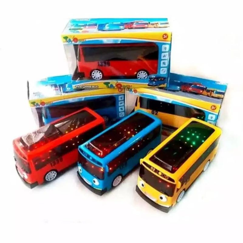 Mainan Bus Tayo Baterai Besar
