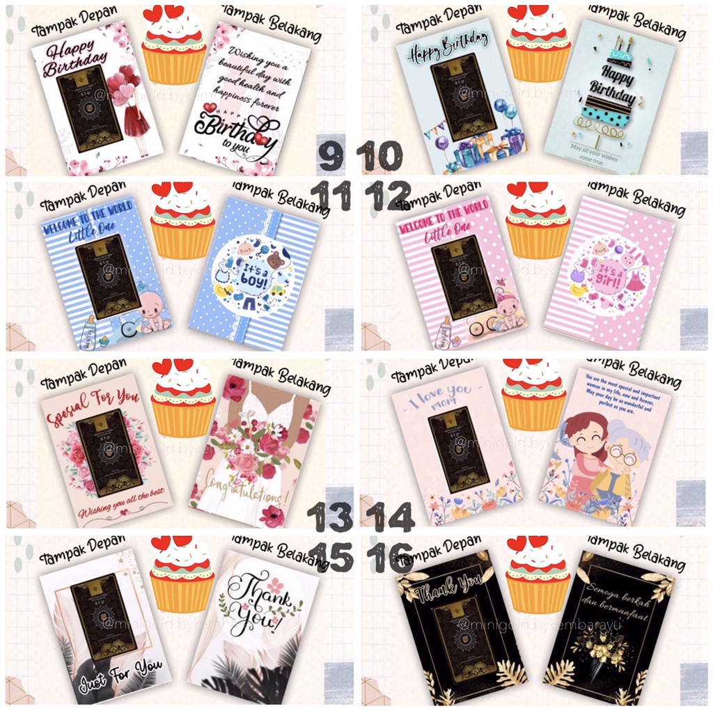 (FREE AMPLOP GIFT SERIES) Logam Mulia Antam emas 24 karat 0.5 1 2 3 gram-3