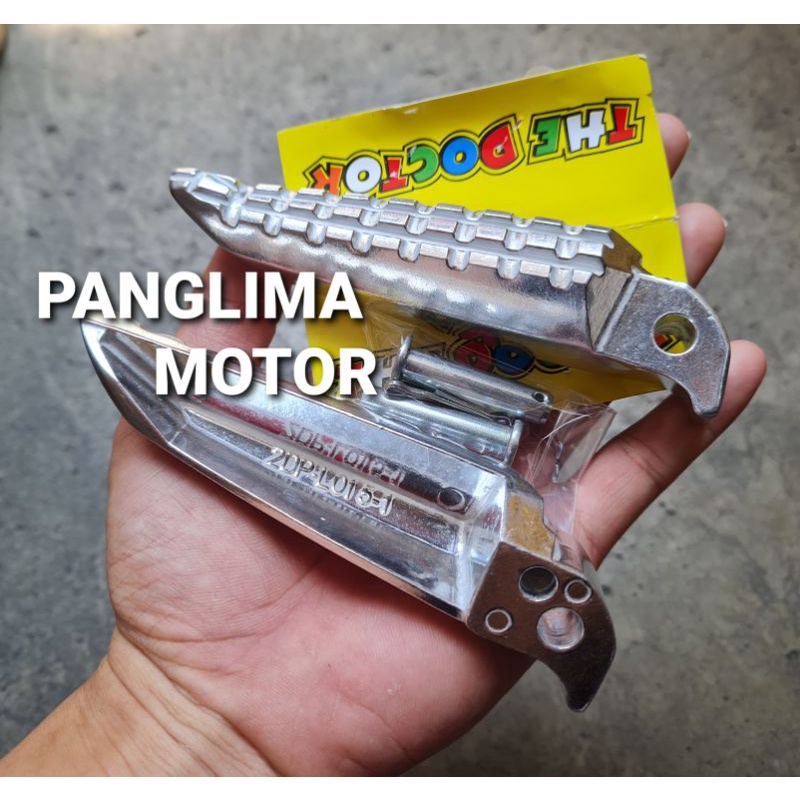 FOOTSTEP BELAKANG NMAX CHROME - PIJAKAN KAKI BELAKANG NMAX COPY ORI