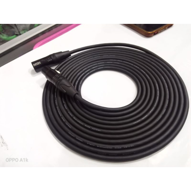 kabel mic 10 meter Mogami gold konektor Aztec gold original