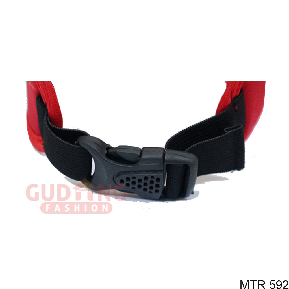 Masker Motor Kain Polos Pakai Gesper - MTR 592