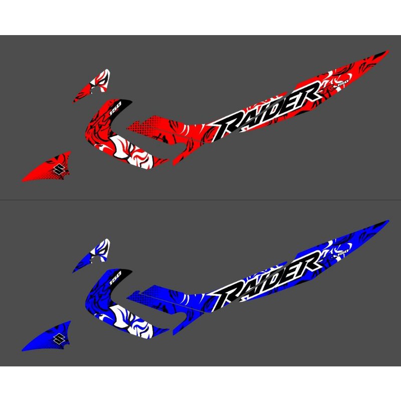 Striping Satria Fu / F 150 Old / Lama / Barong 2008 2009 2010 2011 2012 Variasi Sticker Stiker Motor