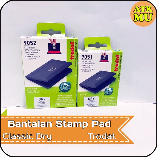 

Bantalan Stampel Classic Dry Stamp Pad Trodat