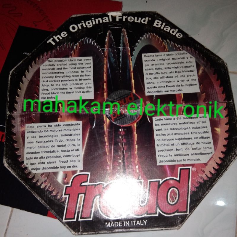 gergaji circular Saw freud LU2A-3300 16inch mata 60 400x4.0x30=60 kayu gergaji circular Saw merk fre