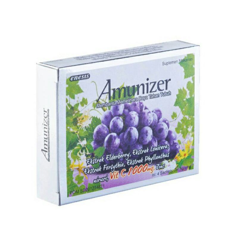 Amunizer Vitamin C 1000mg 1 box isi 4s