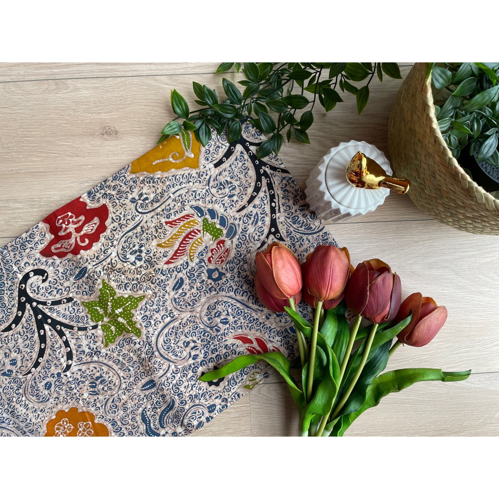 Kain Batik Tulis Motif Air dari Wonogiri