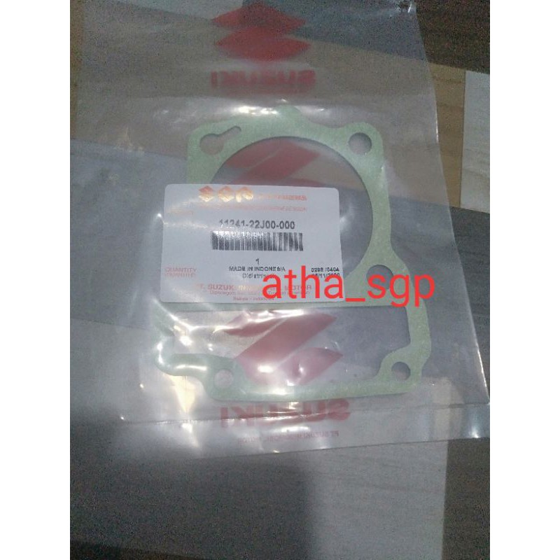 gasket paking cylinder blok suzuki shooter ori sgp