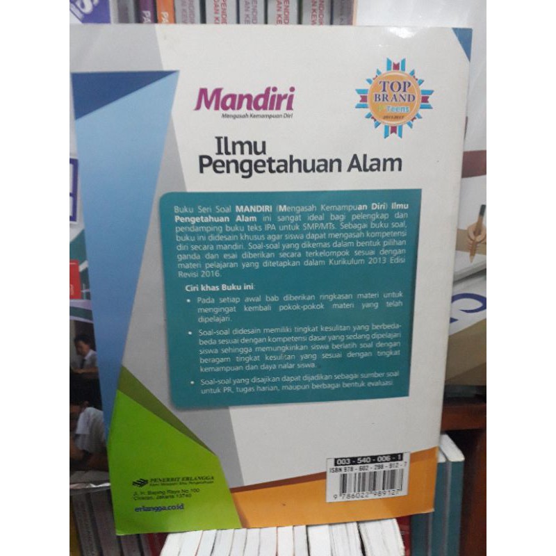 BUKU MANDIRI IPA ILMU PENGETAHUAN ALAM KELAS 8 SMP-1
